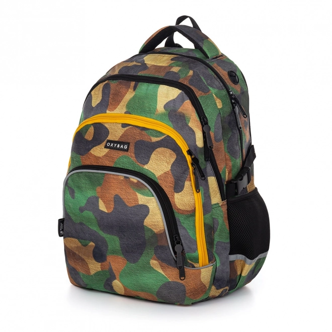 Studenterygsæk OXY SCOOLER Camo