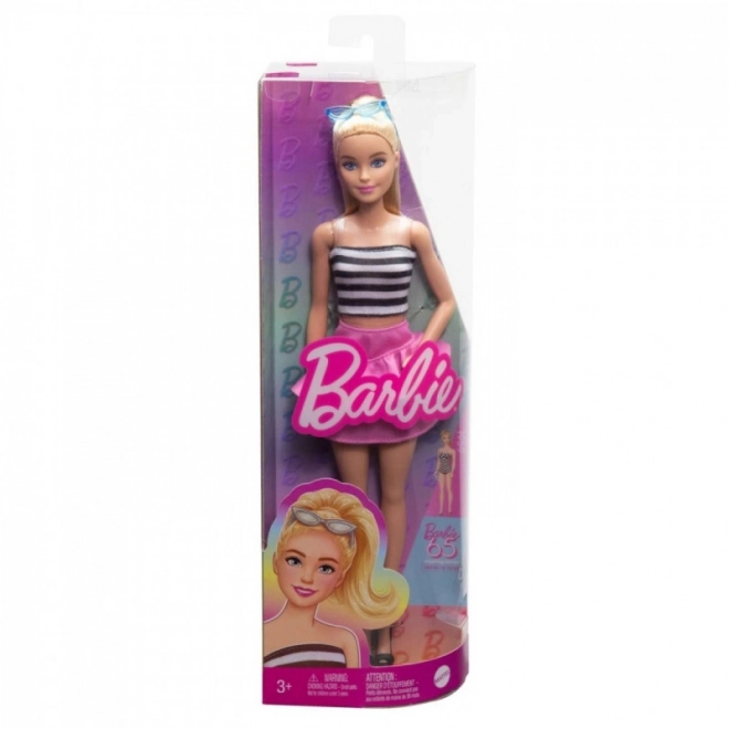 Barbie Fashionistas dukke i stribet top