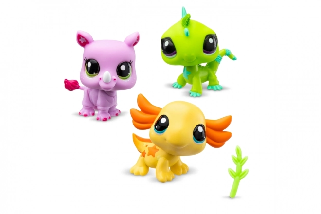 Littlest Pet Shop figurer 3 stykker