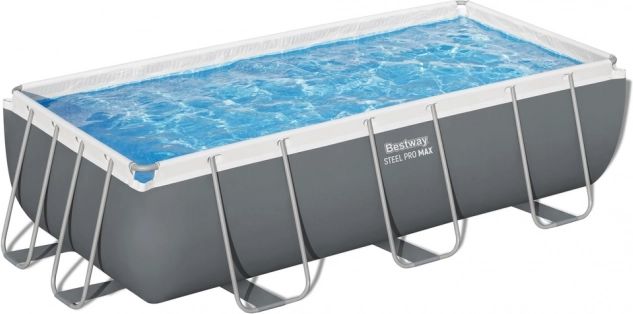 Pool med stativ 404 x 201 x 100 cm Bestway