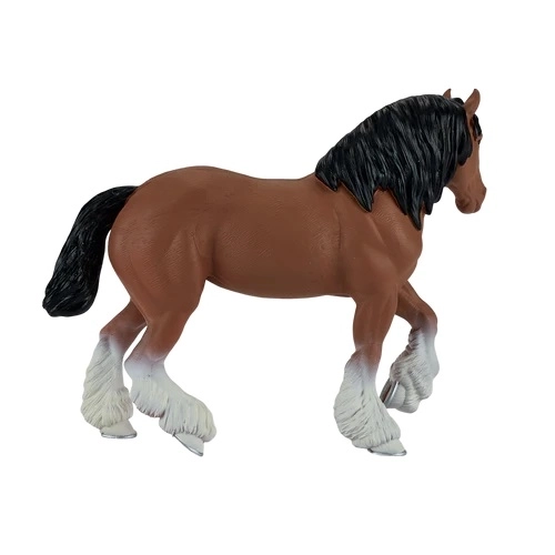 Mojo Clydesdale Brun Hest