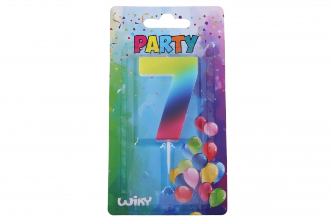Festlys nummer 7 Regnbue