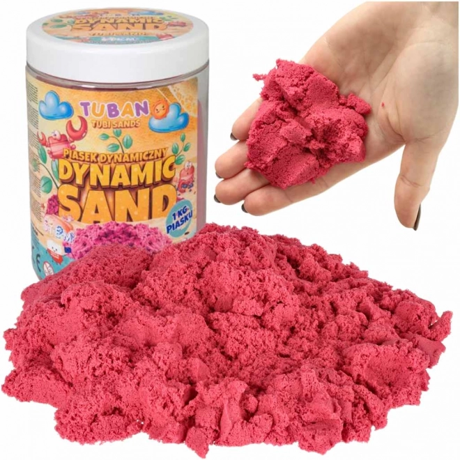 Rosa dynamisk sand 1 kg