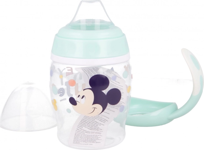 STOR Krus med håndtag og silikonetud 270ml Mickey Mouse
