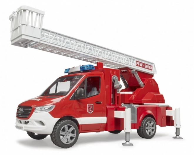Brandbil Mercedes-Benz Sprinter med stige til børn