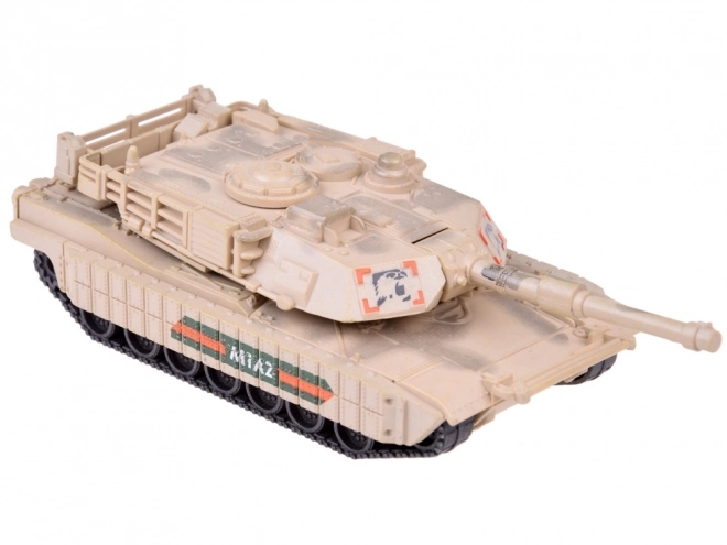 Byggesæt amerikansk tank Abrams M1A2 i skala 1:72