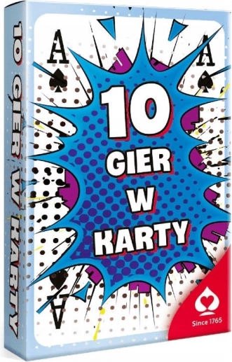 sæt med 10 kortspil