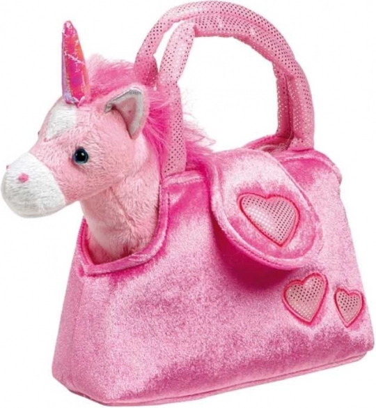 Plysunicorn i taske Small Foot