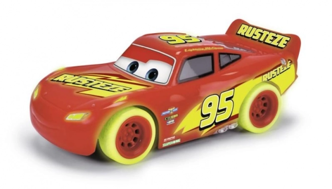 RC Biler Blesk McQueen Enkelt Drev Glow Racers 1:32, 1kan