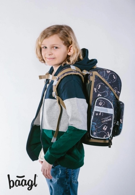 BAAGL Skole Rygsæk Ergo Harry Potter Marauder's Kort