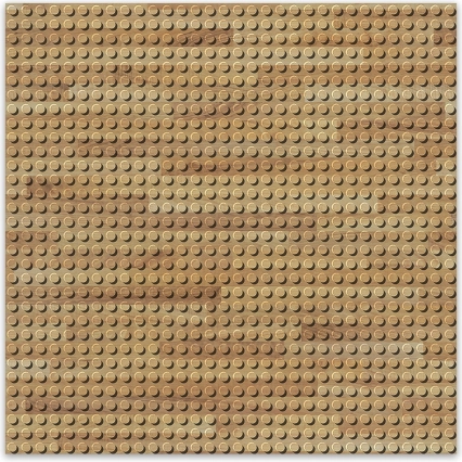 Design byggeplade – træ 25,5 x 25,5 cm