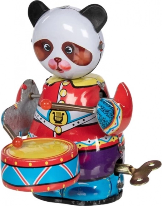 Metal optrækkelig panda Goki