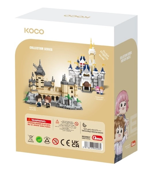 Byggesæt KOCO Magisk slot plastisk model