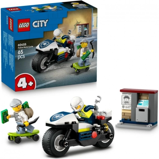 LEGO City – politimotorcykel: forfølgelse