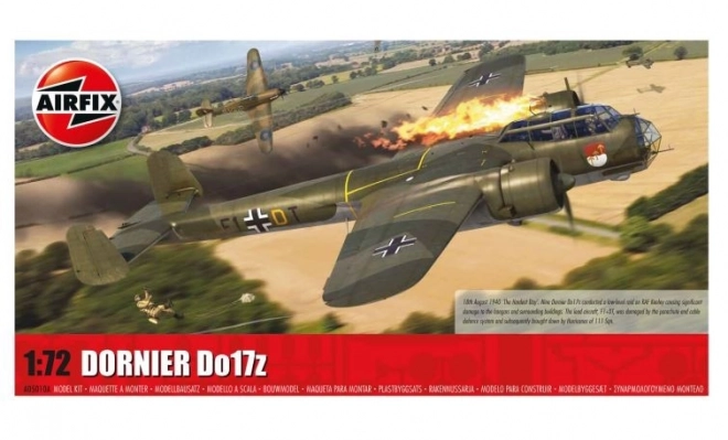 Model af fly Dornier Do 17z 1:72