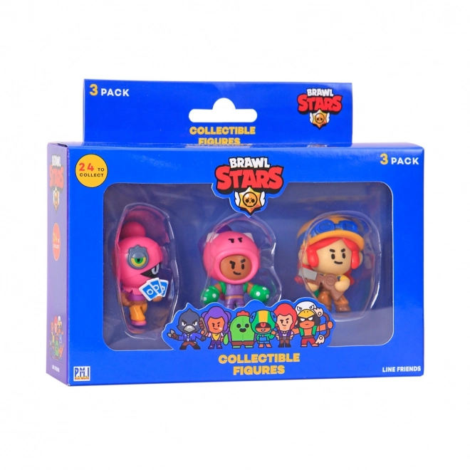 Figurer Brawl Stars 3 Pakke - Serie 1
