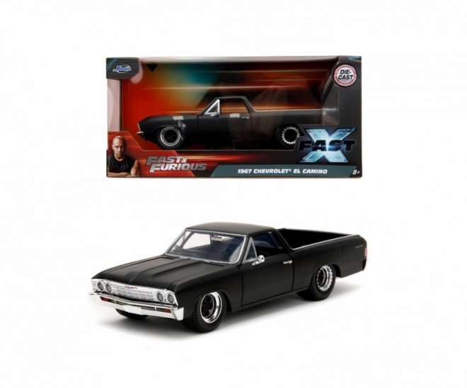 Hurtig og rasende 1967 Chevrolet El Camino 1:24