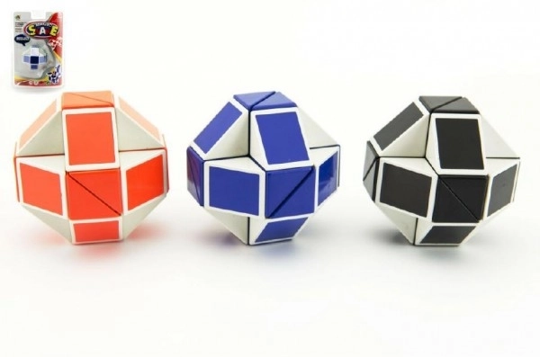 Magisk slange Rubiks twist farvet 26 cm