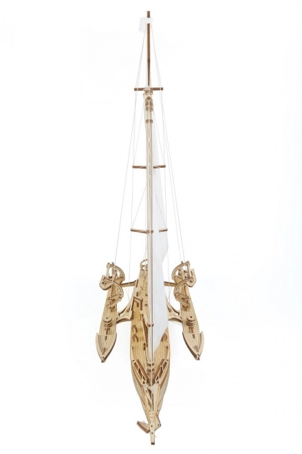 Ugears 3D puslespil - Log Trimaran Merihobus 237 dele