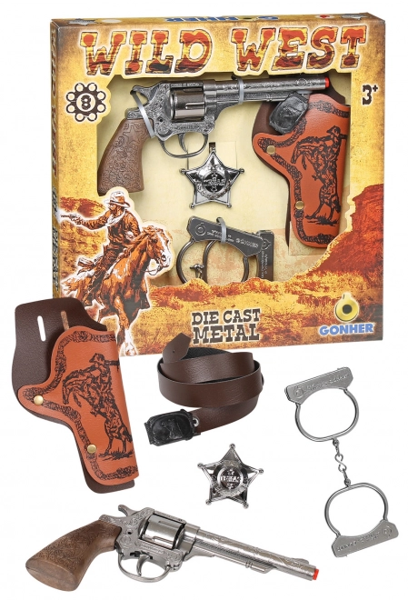 Cowboy sæt med håndjern