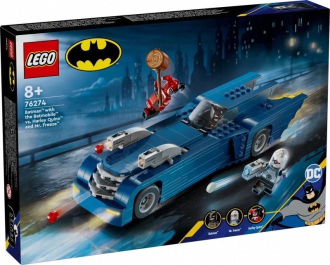 LEGO® DC Batman™ 76274 Batman™ og Batmobil mod Harley Quinn™ og Mr. Freeze™