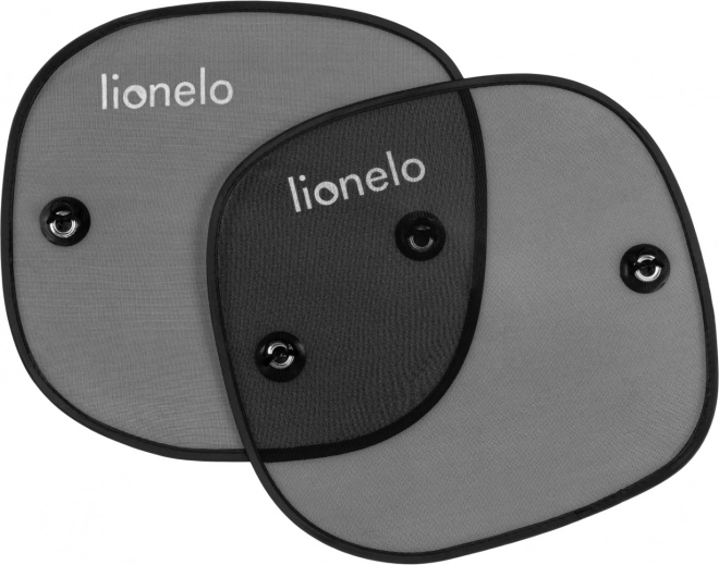 LIONELO Bilskærme 2 stk. sort