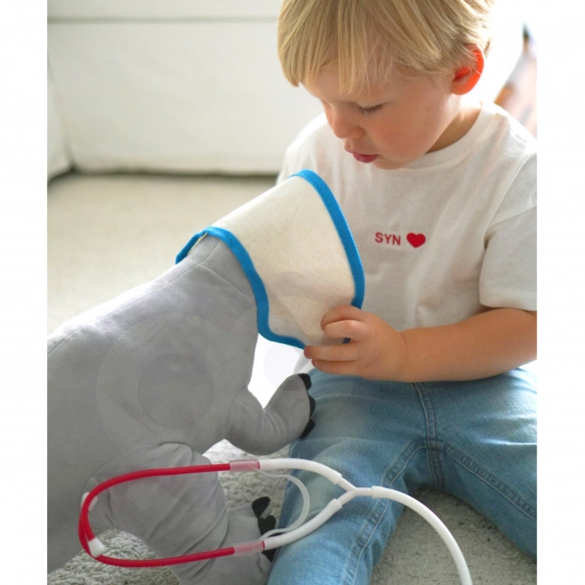 Tooky Toy dyrlægesæt med taske 17 dele