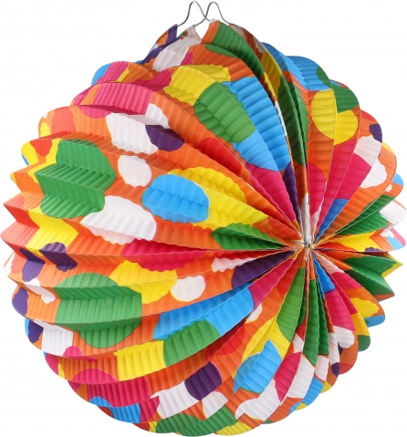 Papirlanterne kugle 25 cm
