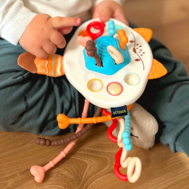 Sensorisk legetøj ræv Montessori til babyer