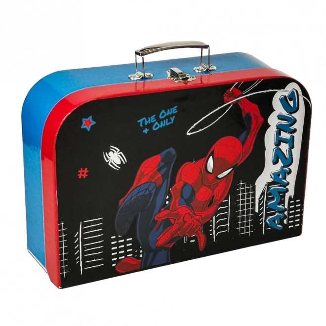 Kuffert lamineret 34 cm Spiderman
