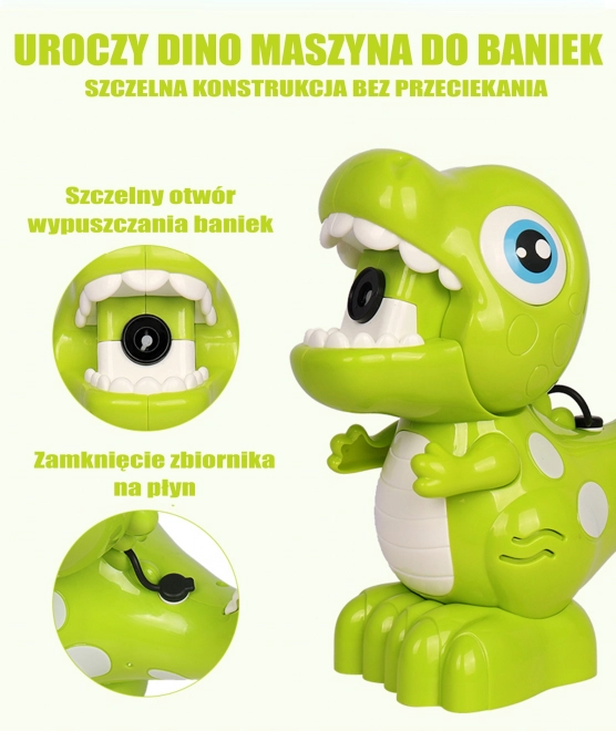 Dinosaur Sæbeboblemaskine til børn