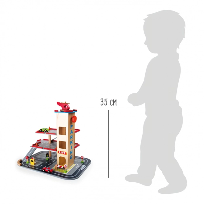 Træparkering med elevator - Small Foot