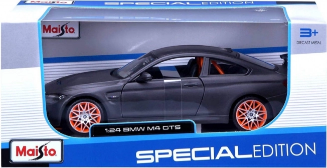 Metalmodel BMW M4 GTS 1:24 grå