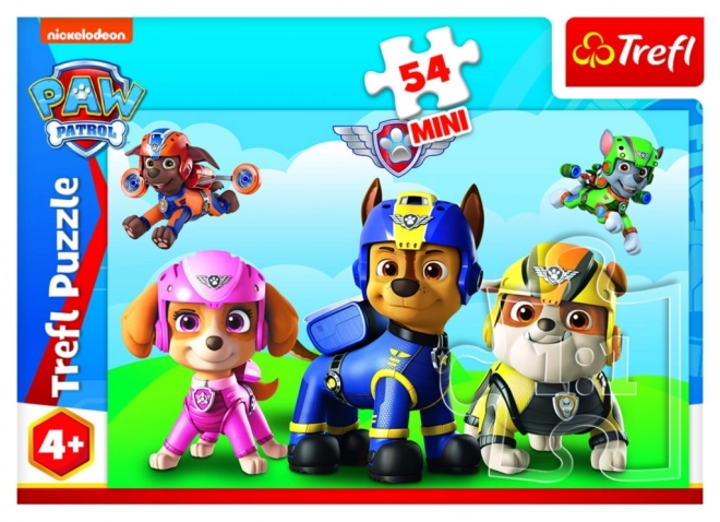 Minipuslespil Paw Patrol 54 brikker