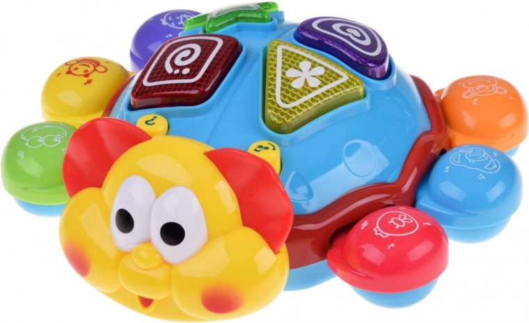 Opmuntrer til at kravle og bevæge sig