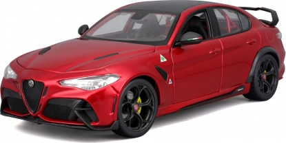 metal modelbil 1:18 BBURAGO alfa romeo giulia gta rød metallak