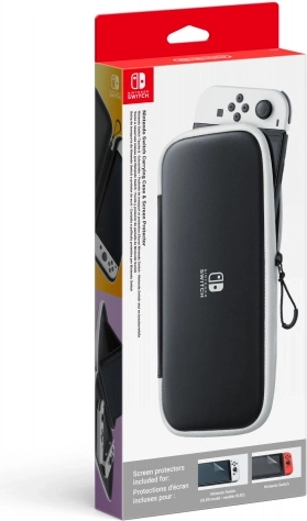 Beskyttende etui og beskyttelsesfilm til Nintendo Switch OLED