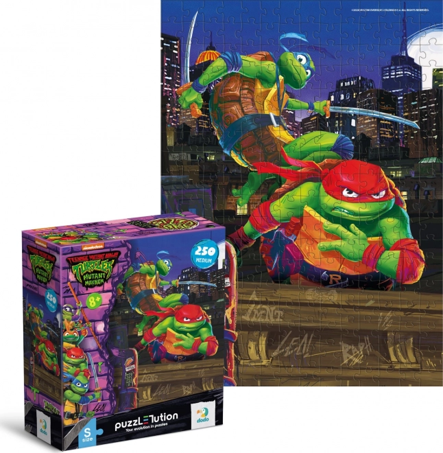 DODO Puzzle Teenage Mutant Ninja Turtles: Leonardo og Rafael 250 brikker
