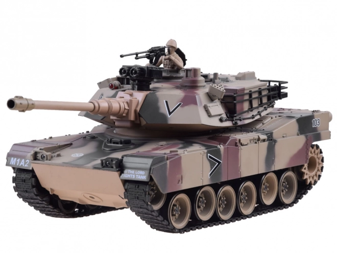 Stor fjernstyret tank US M1A2