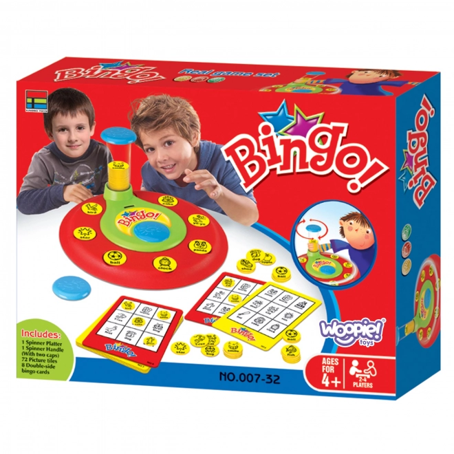 Bingo spil for børn Woopie