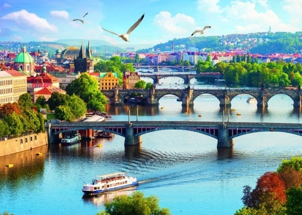 Puslespil 500 brikker Prag Trefl