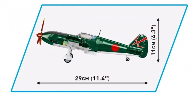 COBI 5740 II WW Kawasaki KI-61 I HIEN (Tony), 1:32, 350 k, 1 f