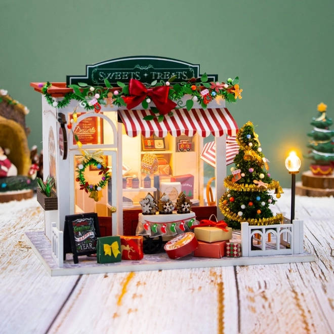 2Kids Toys miniatur honningkagehus jule slikbutik