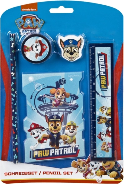 Sæt med skoleartikler PAW PATROL – 5 stk.