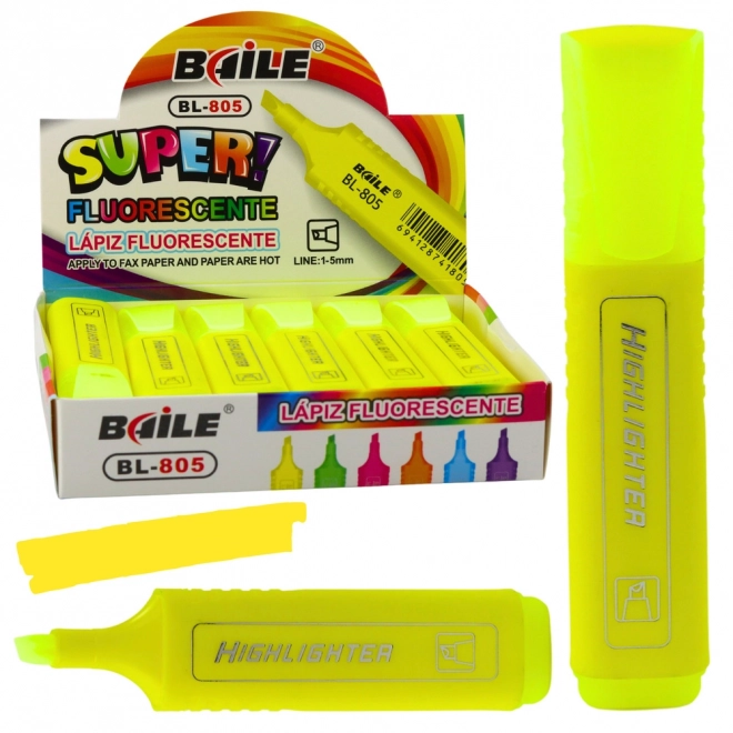 Neon gul overstregningstusch