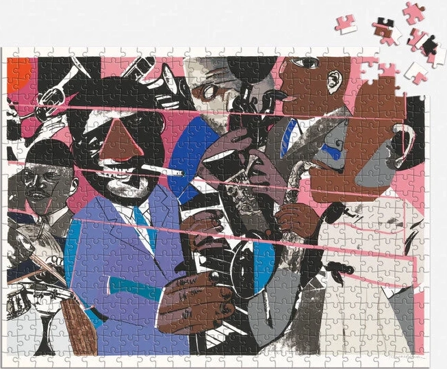 Dobbeltsidet puslespil Romare Bearden x DreamYard 500 brikker