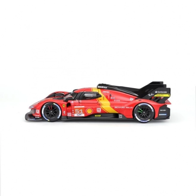 Bburago 1:24 Ferrari Racing - 499P LMH - Rød #51