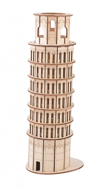 Træ 3D puslespil Det Skæve Tårn i Pisa