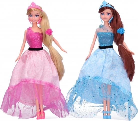 Prinsessedukke med tilbehør 29 cm