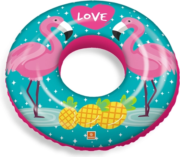 Oppustelig badering med flamingoer og jungle - 50 cm